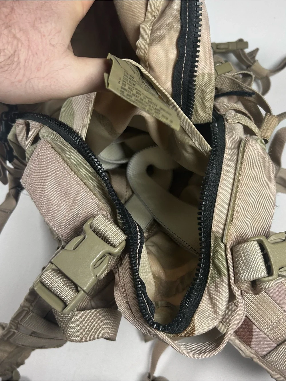 US Army Modular Lightweight Load Carrying Molle II Patrol Assault Backpack